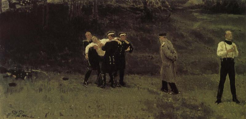 Ilia Efimovich Repin Duel